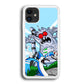 Regular Show Mordecai Battle Rigby Robot iPhone 12 Case