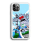 Regular Show Mordecai Battle Rigby Robot iPhone 12 Pro Case