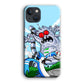 Regular Show Mordecai Battle Rigby Robot iPhone 15 Case