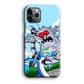 Regular Show Mordecai Battle Rigby Robot iPhone 12 Pro Case