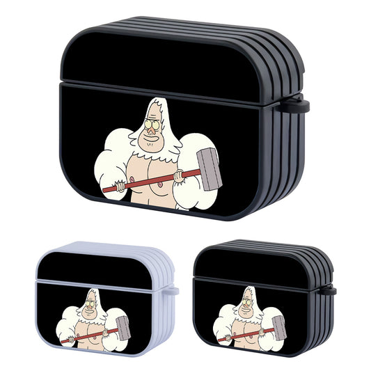 Regular Show Skips Angry Hard Plastic Case Cover For Apple Airpods Pro