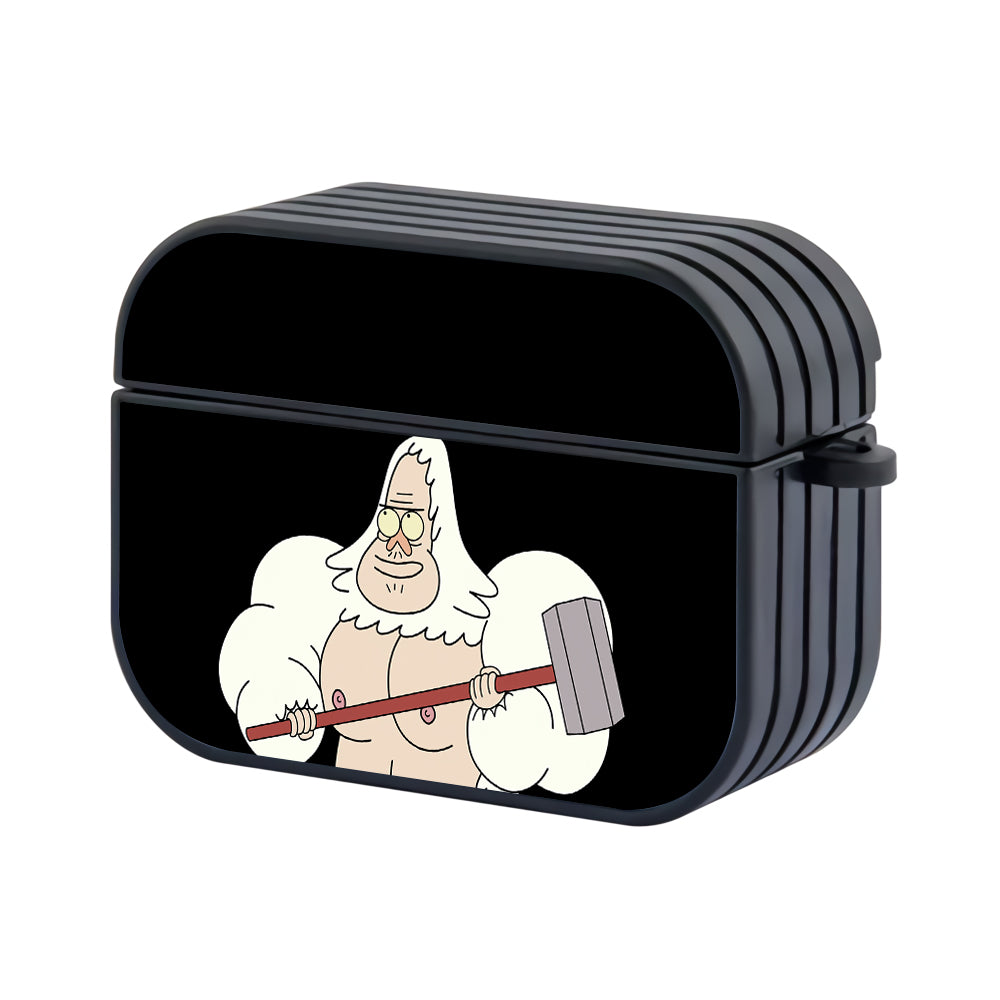 Regular Show Skips Angry Hard Plastic Case Cover For Apple Airpods Pro 2 - Ezzystore