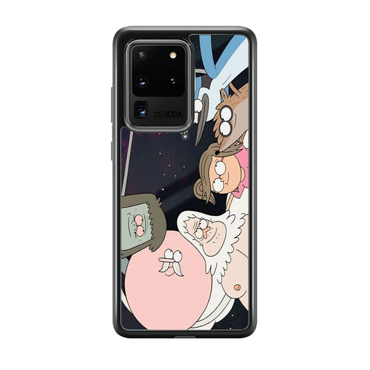 Regular Show Team Work Samsung Galaxy S20 Ultra Case