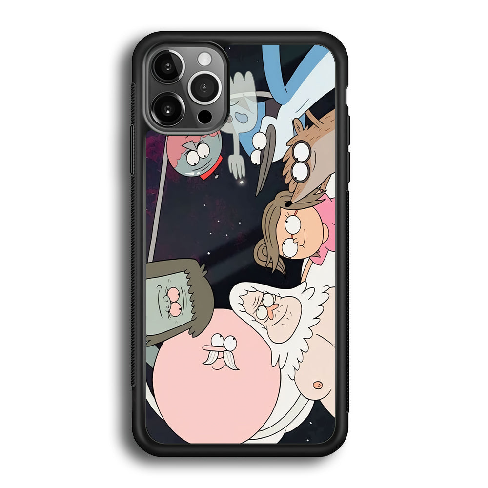 Regular Show Team Work iPhone 12 Pro Case