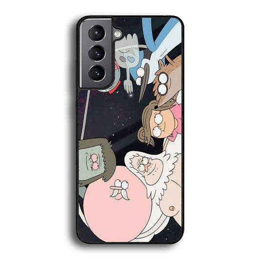 Regular Show Team Work Samsung Galaxy S21 Case