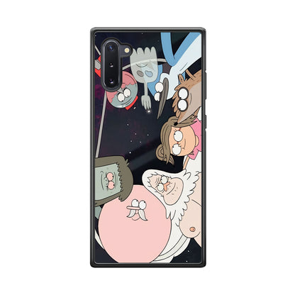 Regular Show Team Work Samsung Galaxy Note 10 Case