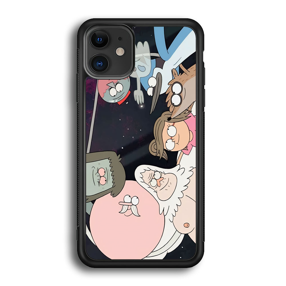 Regular Show Team Work iPhone 12 Case