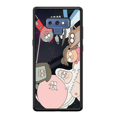 Regular Show Team Work Samsung Galaxy Note 9 Case