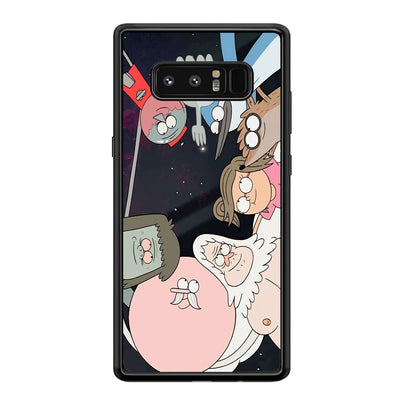 Regular Show Team Work Samsung Galaxy Note 8 Case