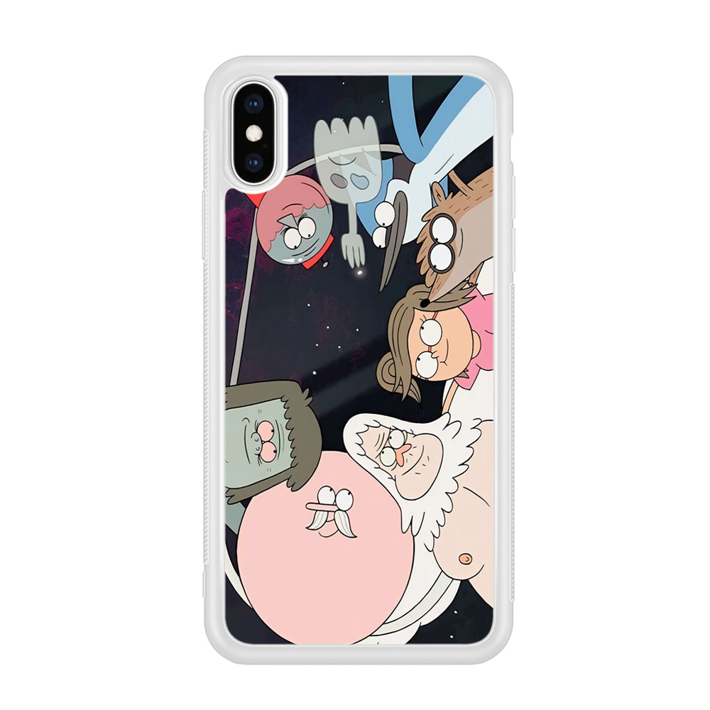 Regular Show Team Work iPhone XS Case