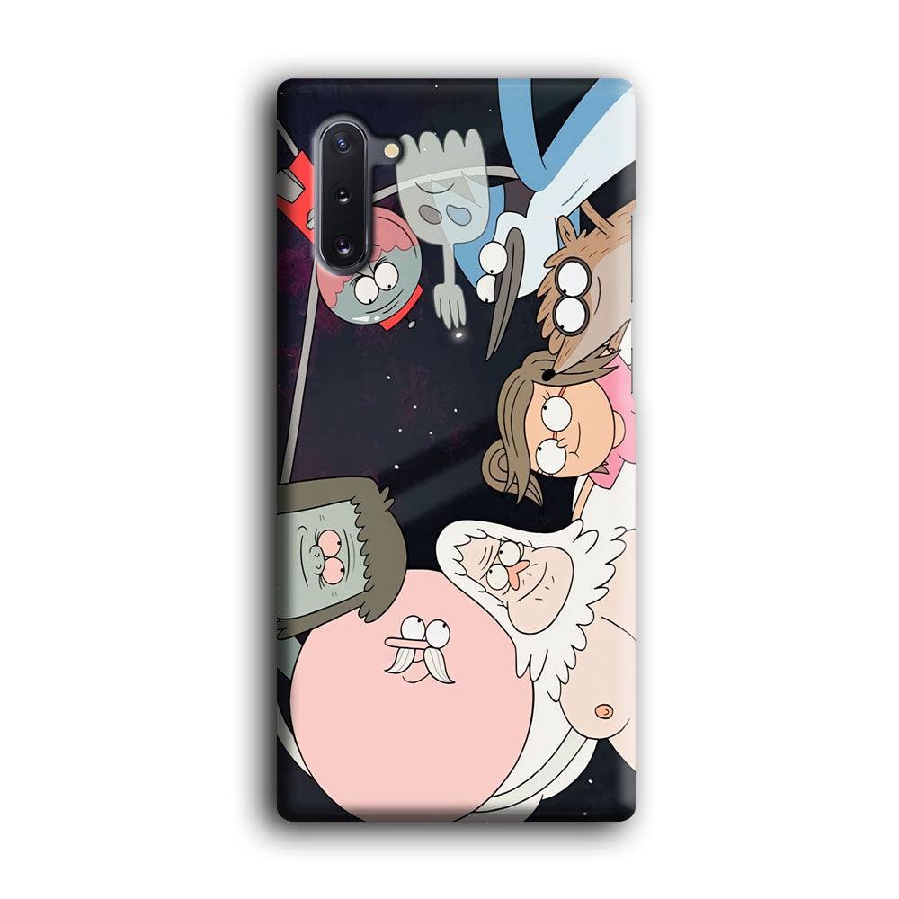 Regular Show Team Work Samsung Galaxy Note 10 Case