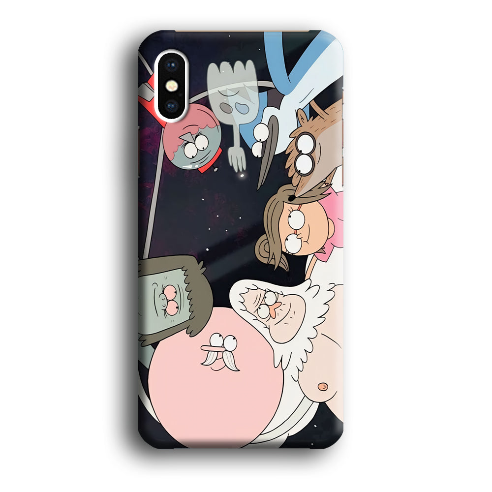 Regular Show Team Work iPhone X Case