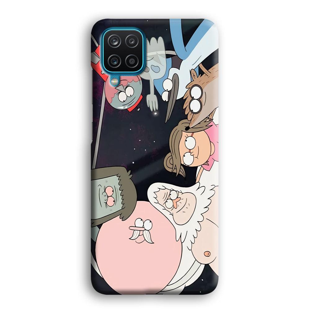 Regular Show Team Work Samsung Galaxy A12 Case