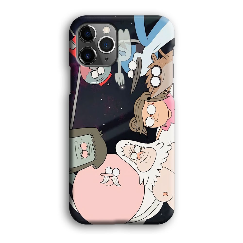 Regular Show Team Work iPhone 12 Pro Case