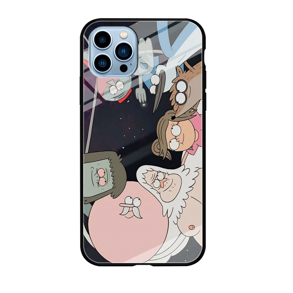 Regular Show Team Work iPhone 12 Pro Case