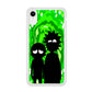 Rick And Morty Silhouette Of Slime iPhone XR Case
