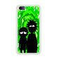 Rick And Morty Silhouette Of Slime iPod Touch 6 Case