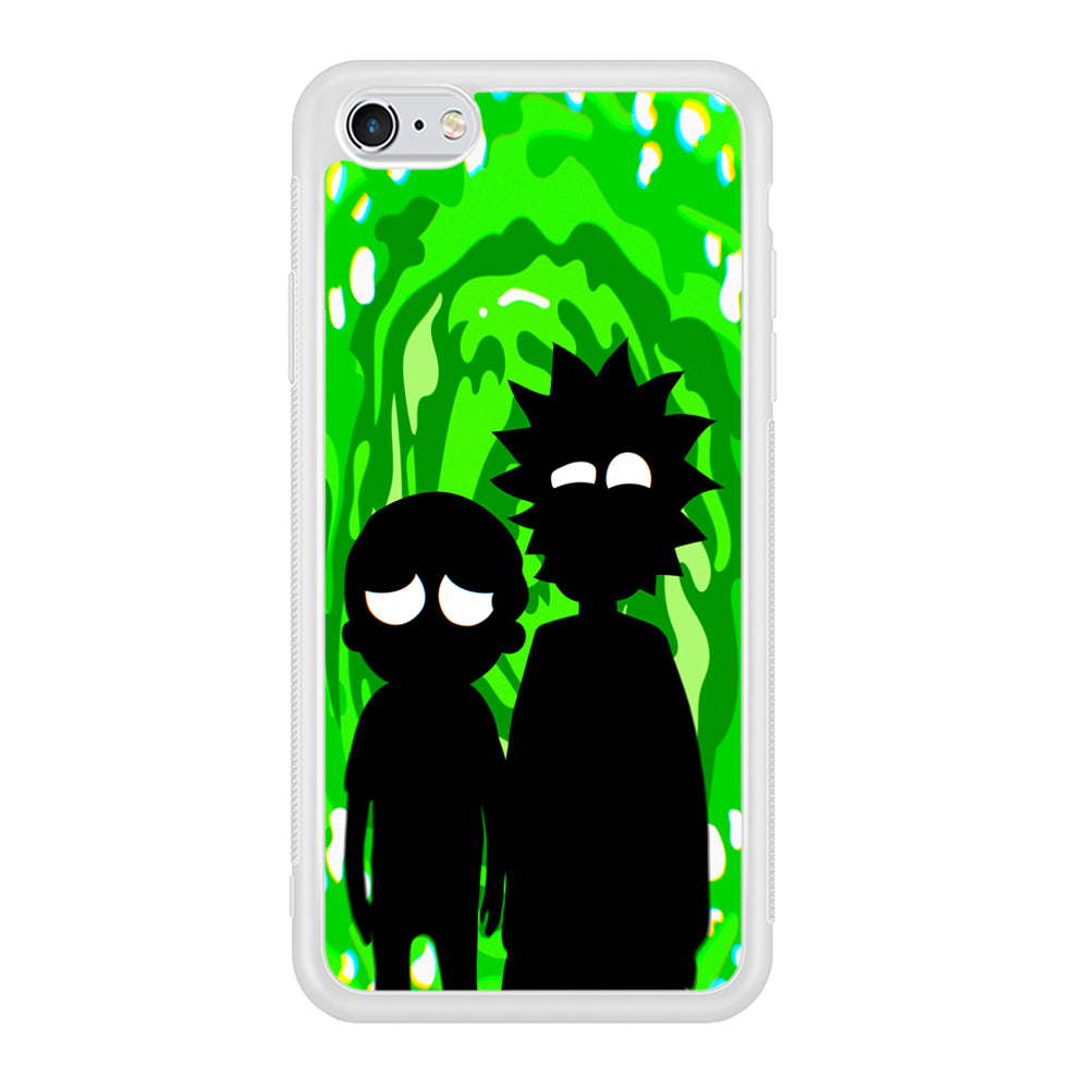 Rick And Morty Silhouette Of Slime iPhone 6 Plus | 6s Plus Case
