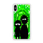 Rick And Morty Silhouette Of Slime iPhone X Case