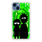 Rick And Morty Silhouette Of Slime iPhone 15 Case