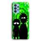 Rick And Morty Silhouette Of Slime Samsung Galaxy A32 Case