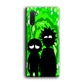 Rick And Morty Silhouette Of Slime Samsung Galaxy Note 10 Case