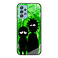 Rick And Morty Silhouette Of Slime Samsung Galaxy A72 Case