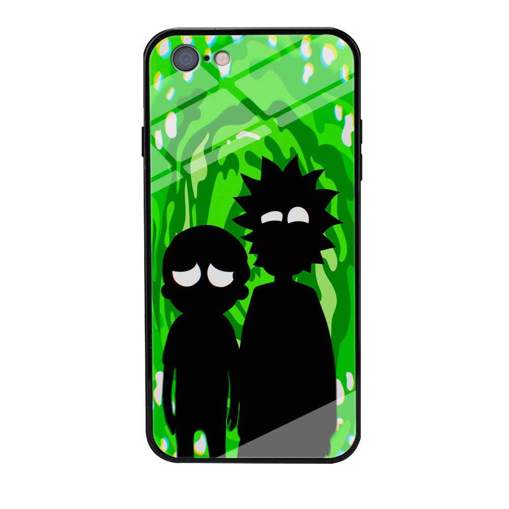 Rick And Morty Silhouette Of Slime iPhone 6 | 6s Case