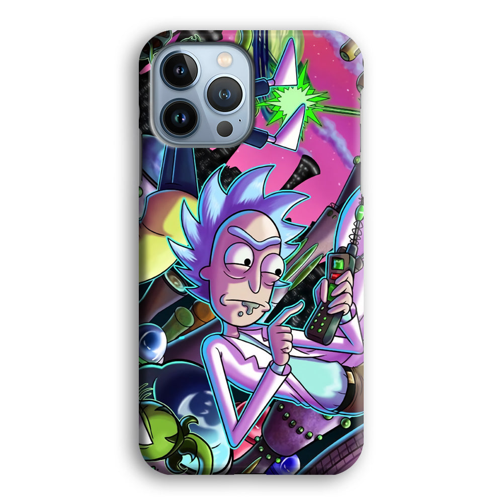 Rick Emergency Call iPhone 15 Pro Case