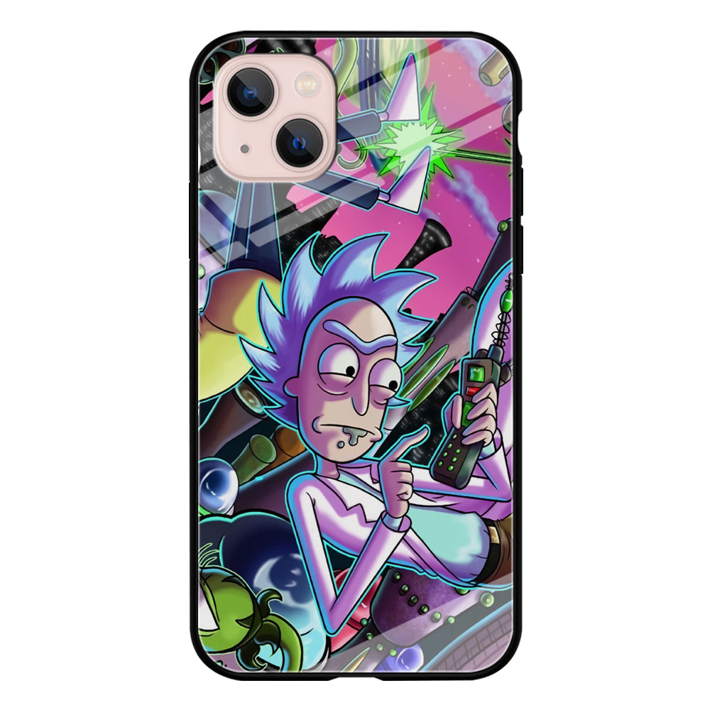 Rick Emergency Call iPhone 15 Case