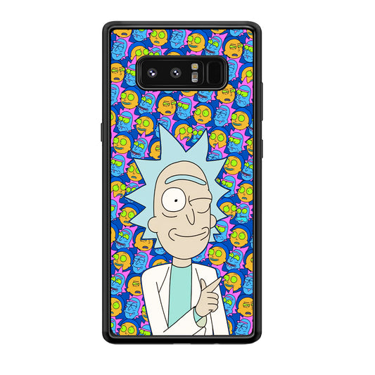 Rick Feel Happy Samsung Galaxy Note 8 Case