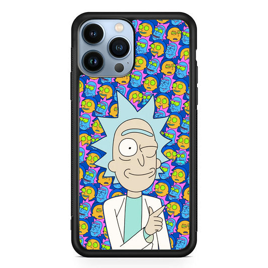 Rick Feel Happy iPhone 14 Pro Case