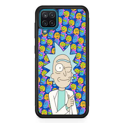 Rick Feel Happy Samsung Galaxy A12 Case