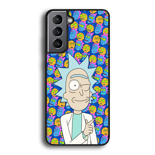 Rick Feel Happy Samsung Galaxy S24 Plus Case - Ezzystore