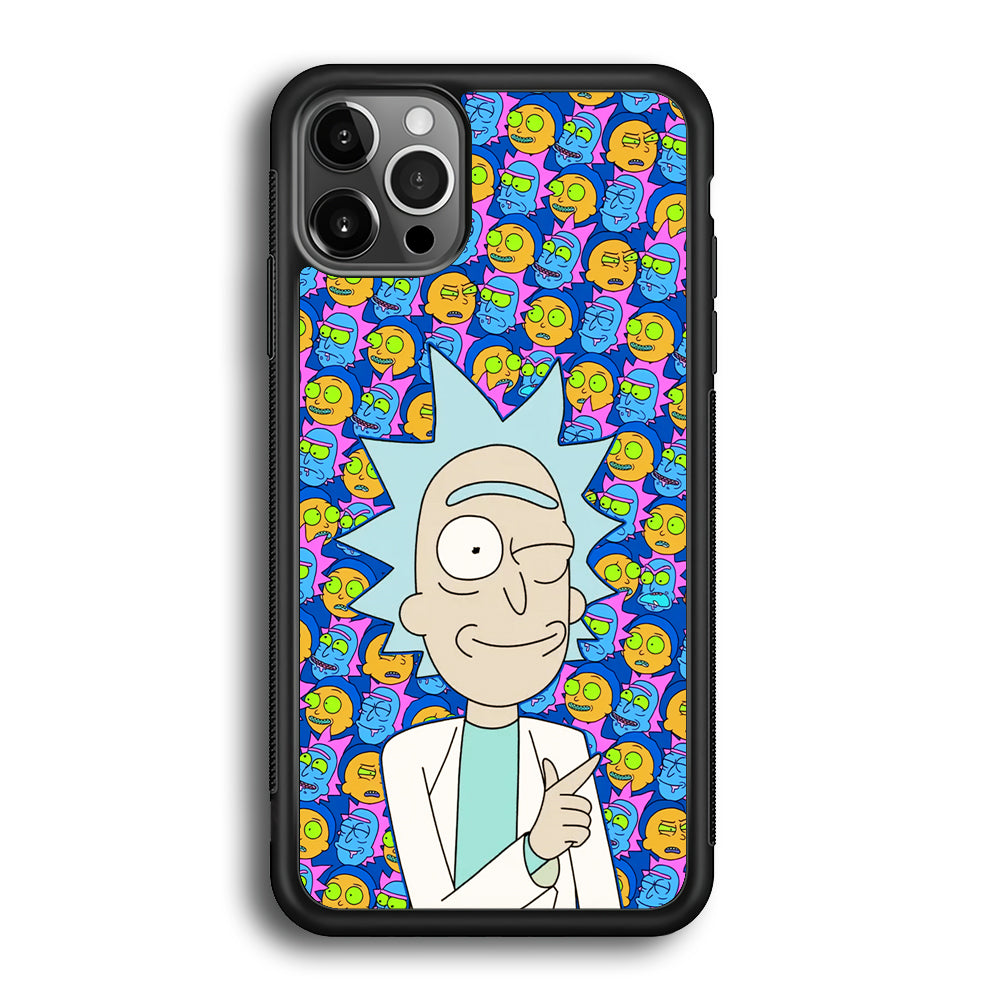 Rick Feel Happy iPhone 12 Pro Case