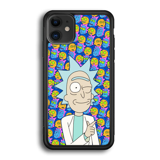 Rick Feel Happy iPhone 12 Case