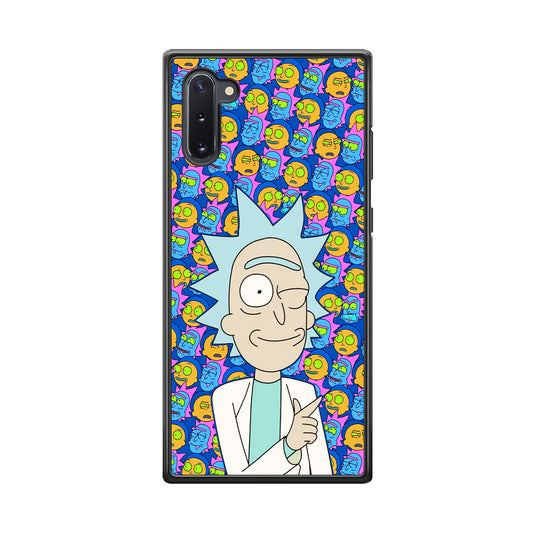 Rick Feel Happy Samsung Galaxy Note 10 Case