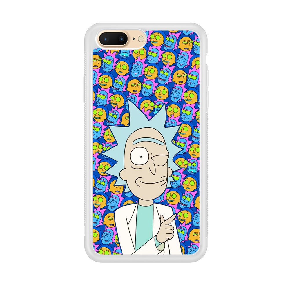 Rick Feel Happy iPhone 8 Plus Case