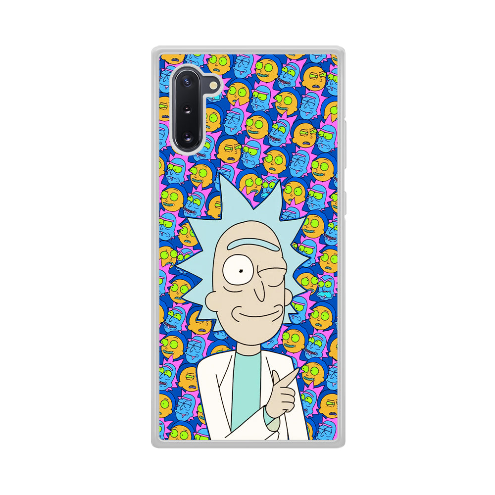 Rick Feel Happy Samsung Galaxy Note 10 Case