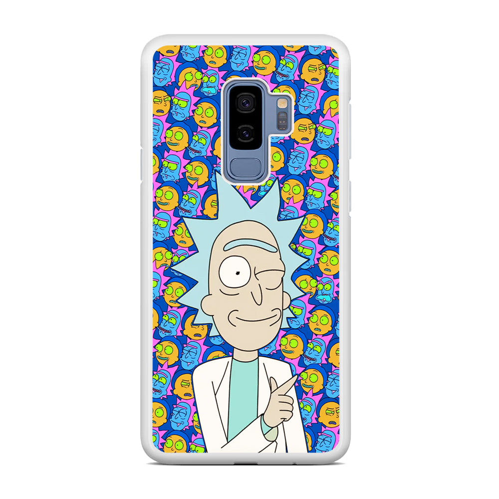 Rick Feel Happy Samsung Galaxy S9 Plus Case