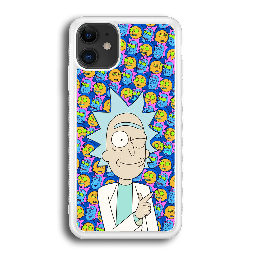 Rick Feel Happy iPhone 12 Case