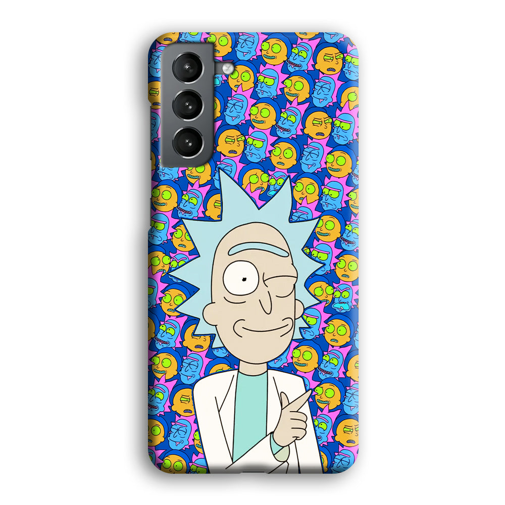 Rick Feel Happy Samsung Galaxy S21 Case