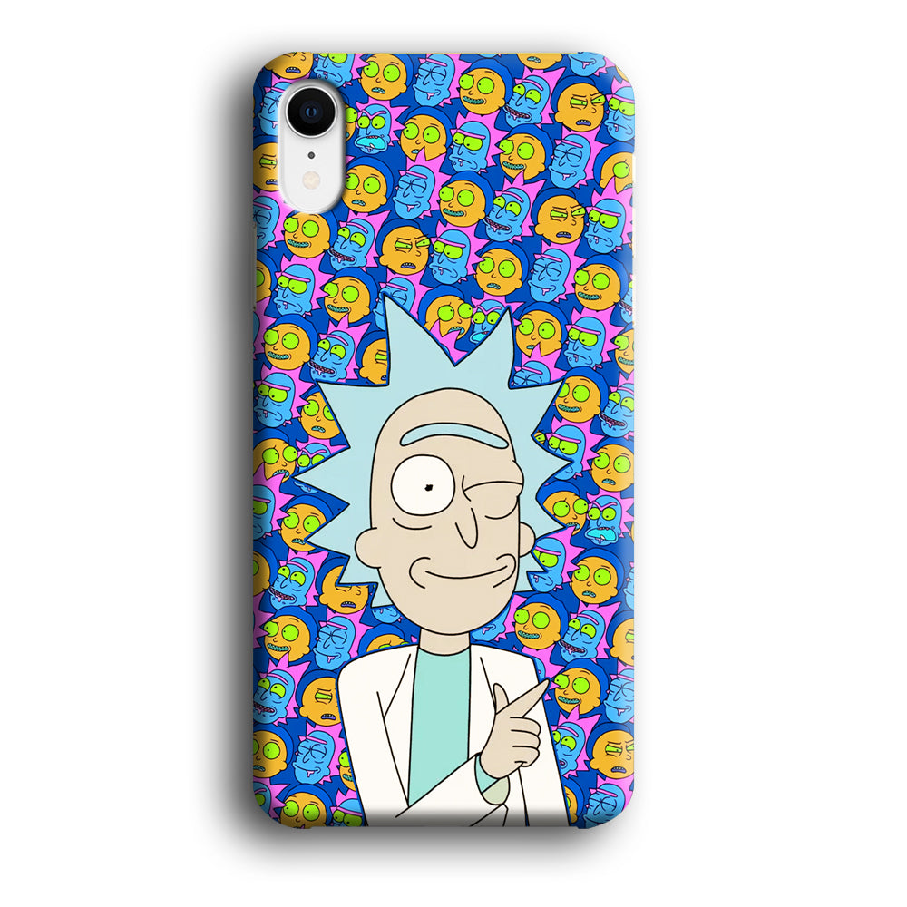 Rick Feel Happy iPhone XR Case