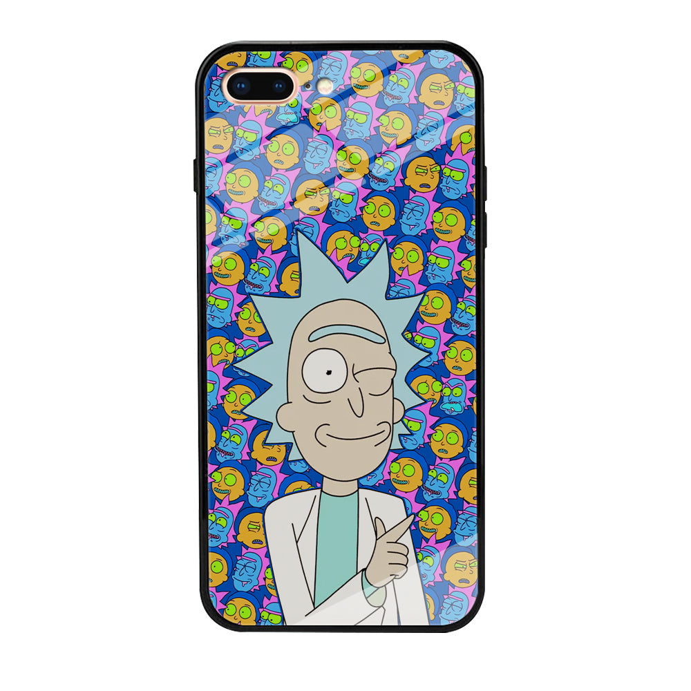 Rick Feel Happy iPhone 8 Plus Case