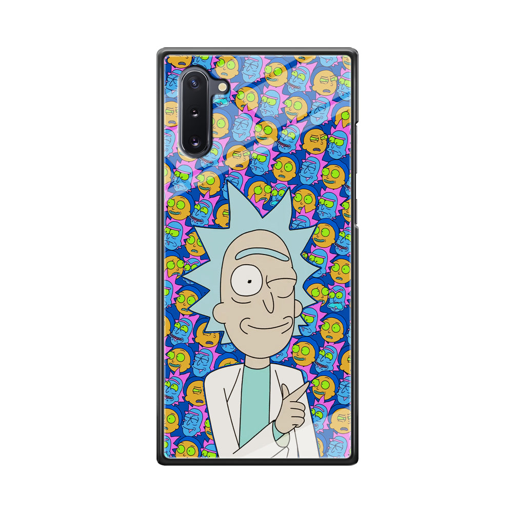 Rick Feel Happy Samsung Galaxy Note 10 Case