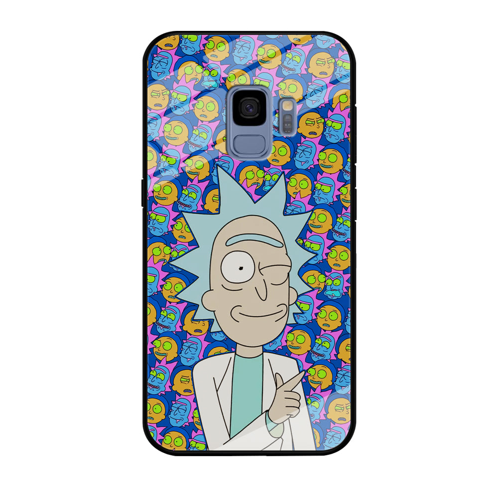Rick Feel Happy Samsung Galaxy S9 Case