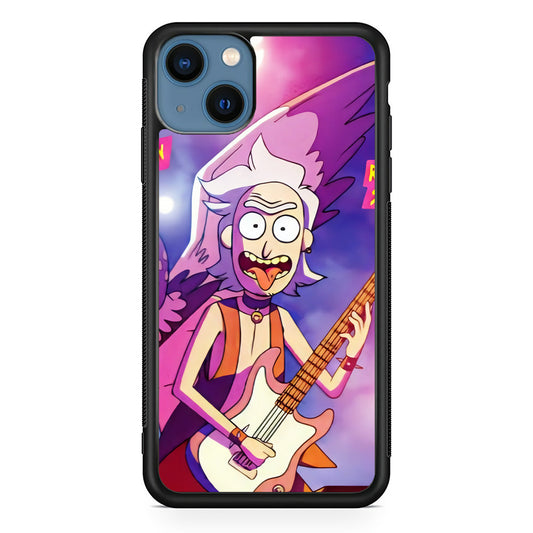 Rick Sanchez Guitaris Style iPhone 14 Plus Case