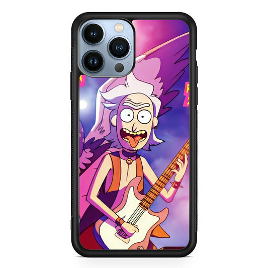 Rick Sanchez Guitaris Style iPhone 14 Pro Case