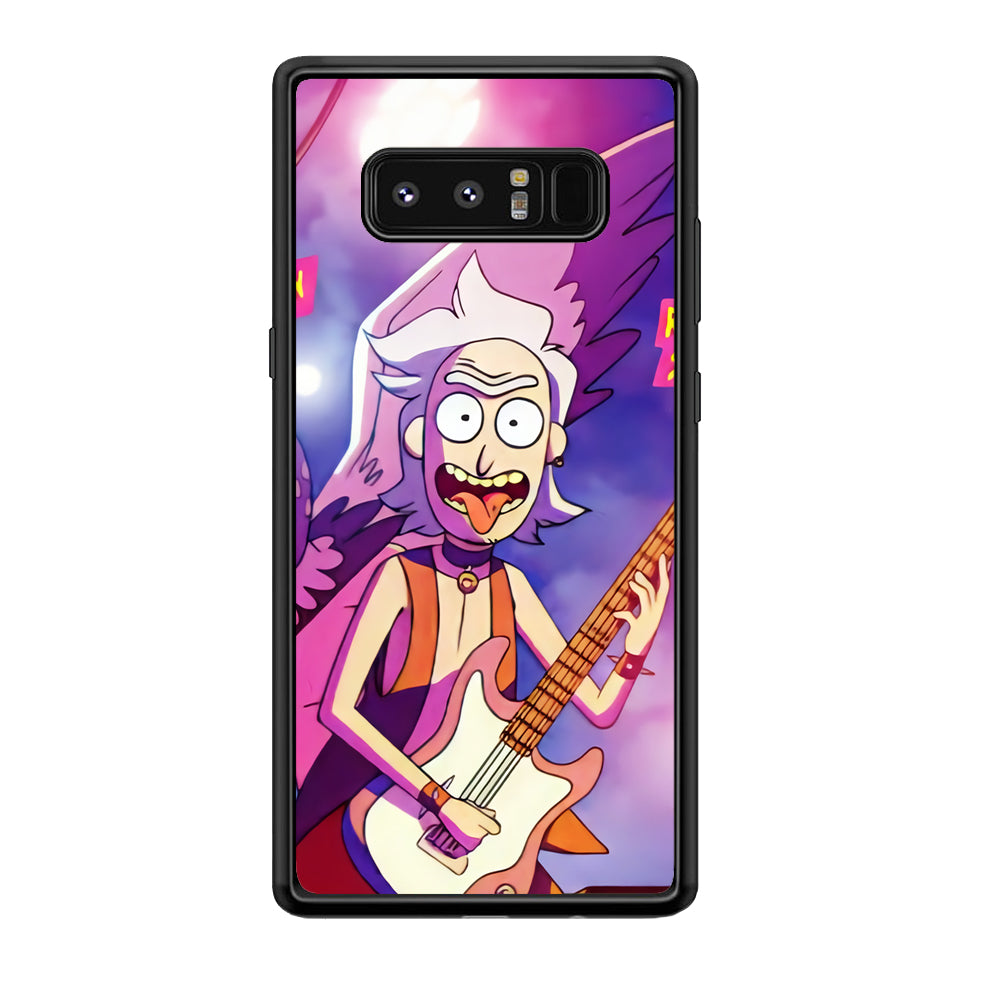 Rick Sanchez Guitaris Style Samsung Galaxy Note 8 Case