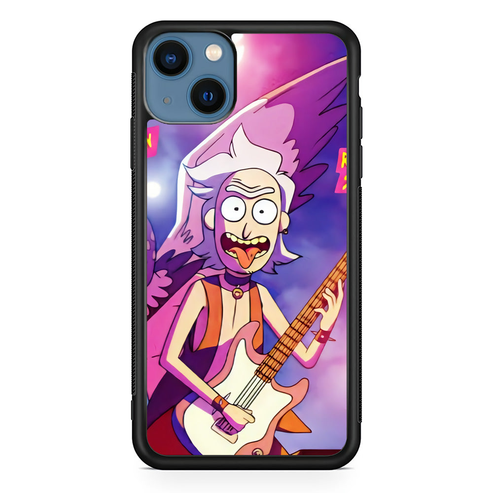 Rick Sanchez Guitaris Style iPhone 15 Plus Case